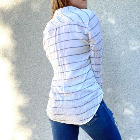 Rails plaid stripe button down small - Picture 6 of 6